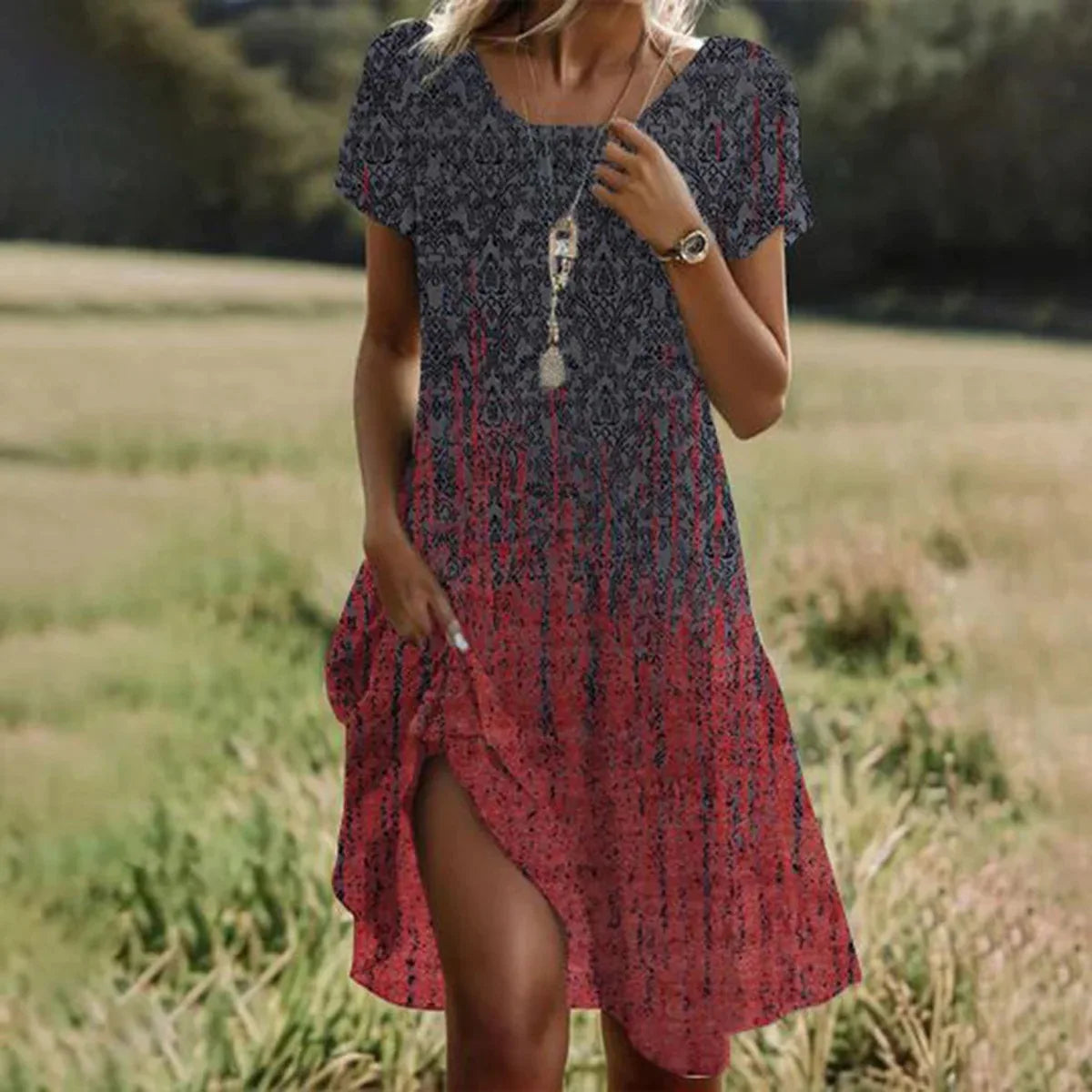 ESME – PRINT WOMEN'S DRESS DRESS