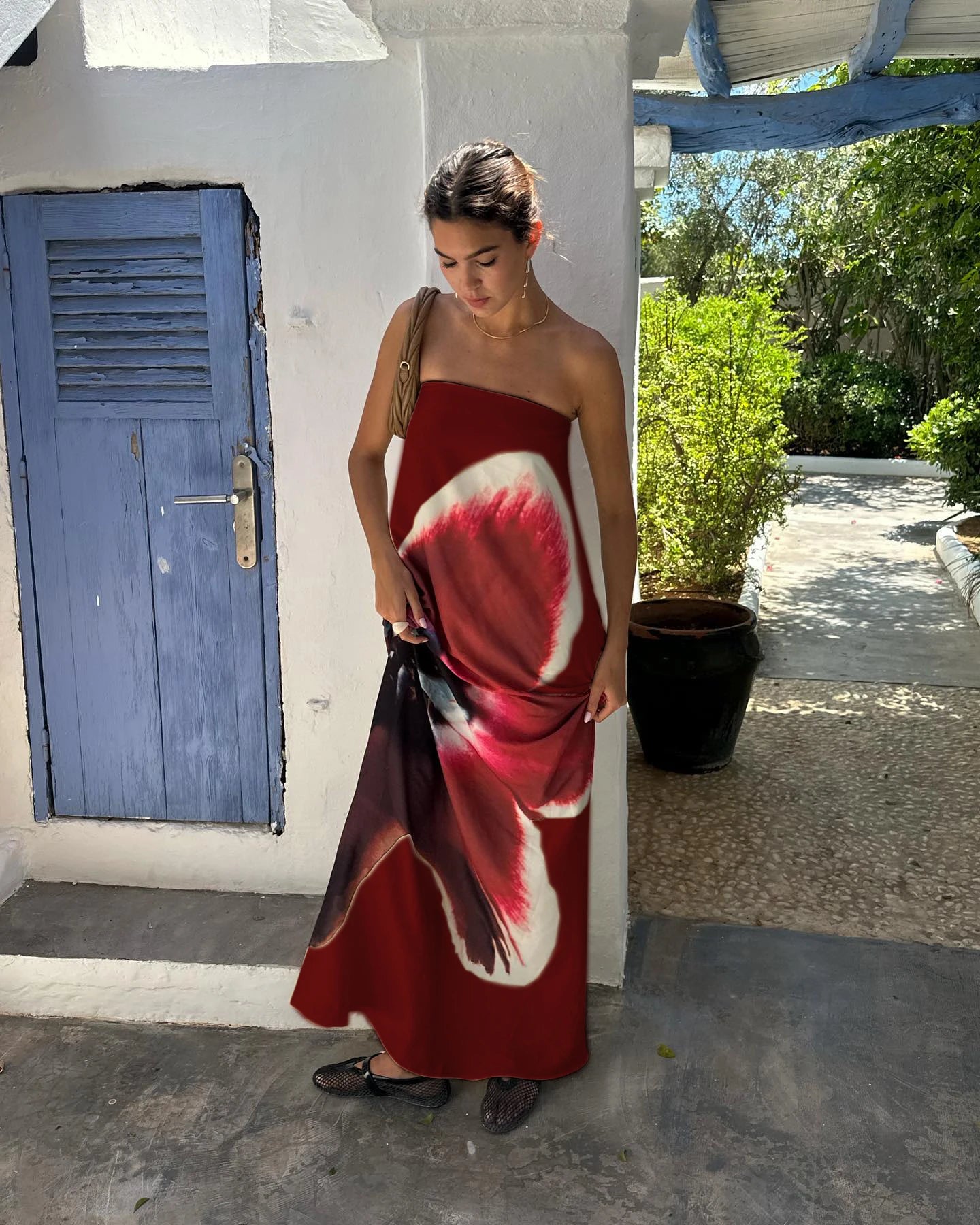 CLARA – CUTENOVA SEXY STRAPLESS DRESS