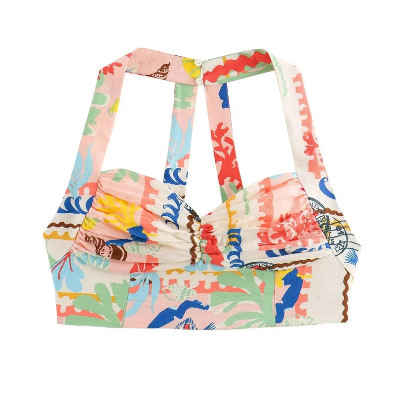LUNA – MUJER PATCHWORK PRINT DRESS