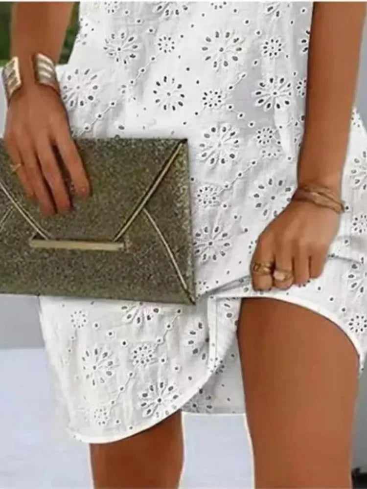 LUNA – ELEGANT DRESSES V-NECK DRESS
