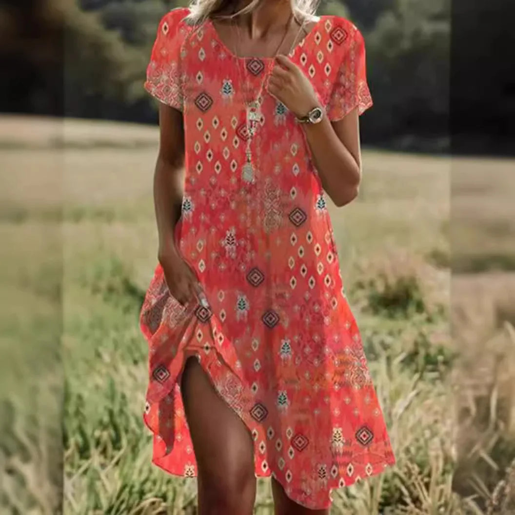 ESME – PRINT WOMEN'S DRESS DRESS