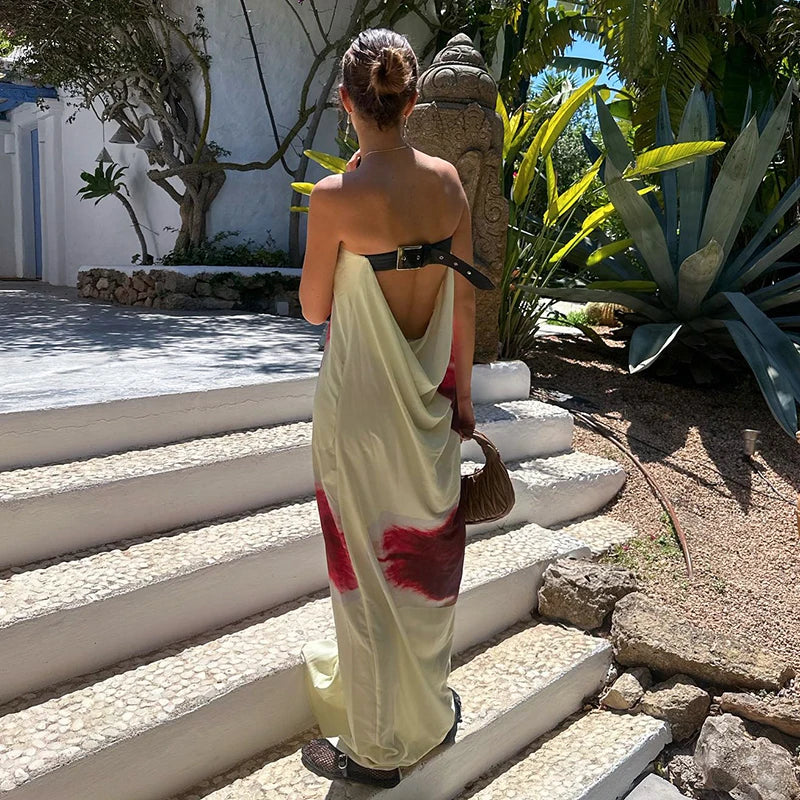 CLARA – CUTENOVA SEXY STRAPLESS DRESS
