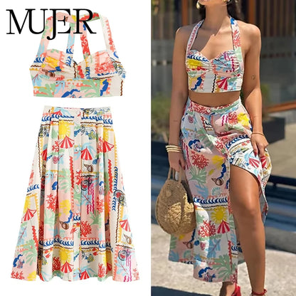 LUNA – MUJER PATCHWORK PRINT DRESS