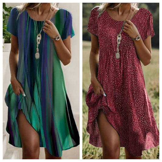 ESME – PRINT WOMEN'S DRESS DRESS